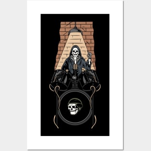 Music and Skull Posters and Art